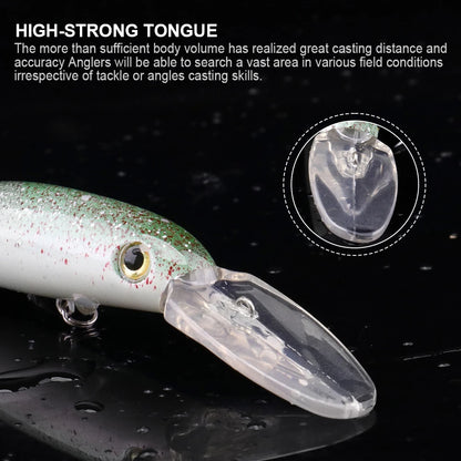Big Floating Jerkbait Minnow for Sea Trolling