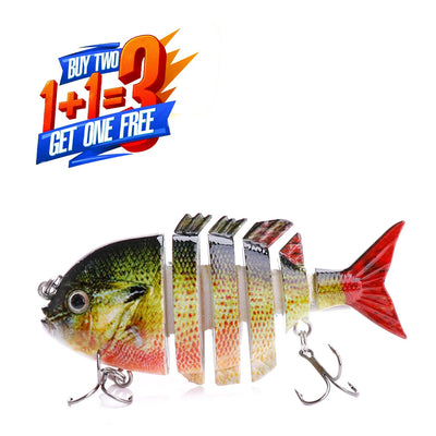 Jointed Swimbait Sinking Wobblers Fishing Set