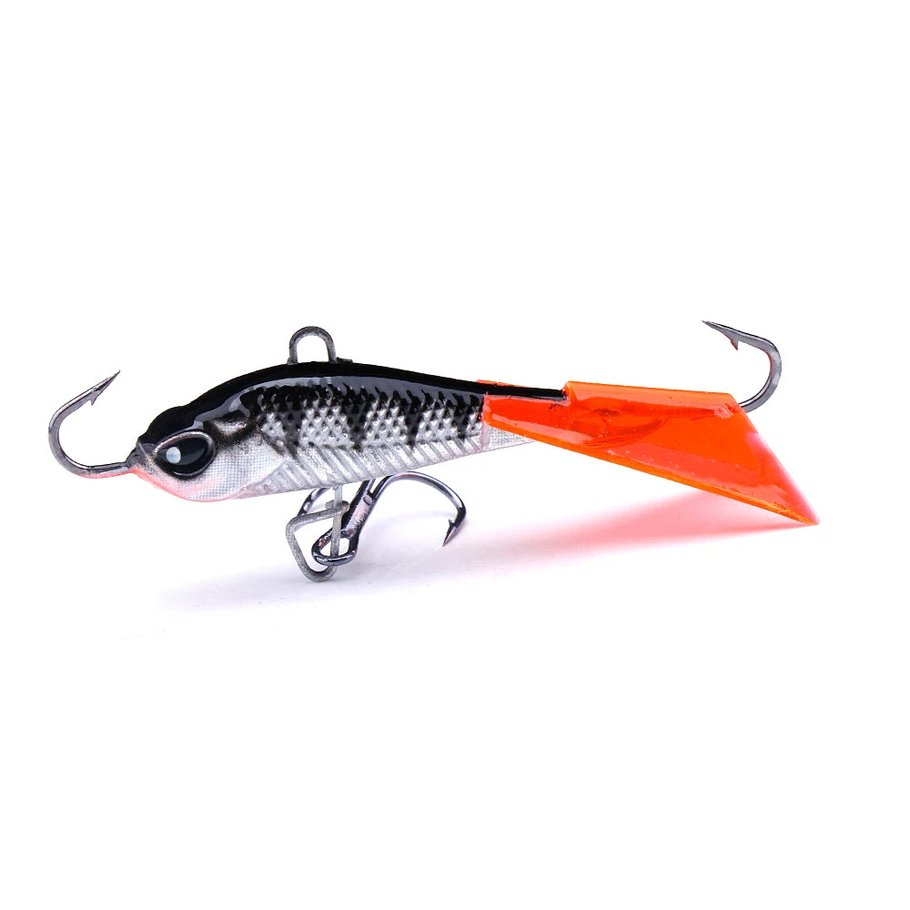 Ice Fishing Jigging Lure with Fast Sinking Action
