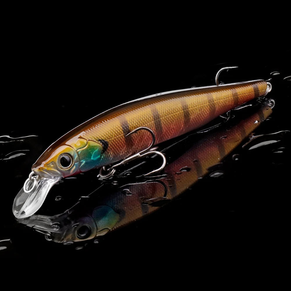 Magnetic Minnow Lures with Holographic Finish