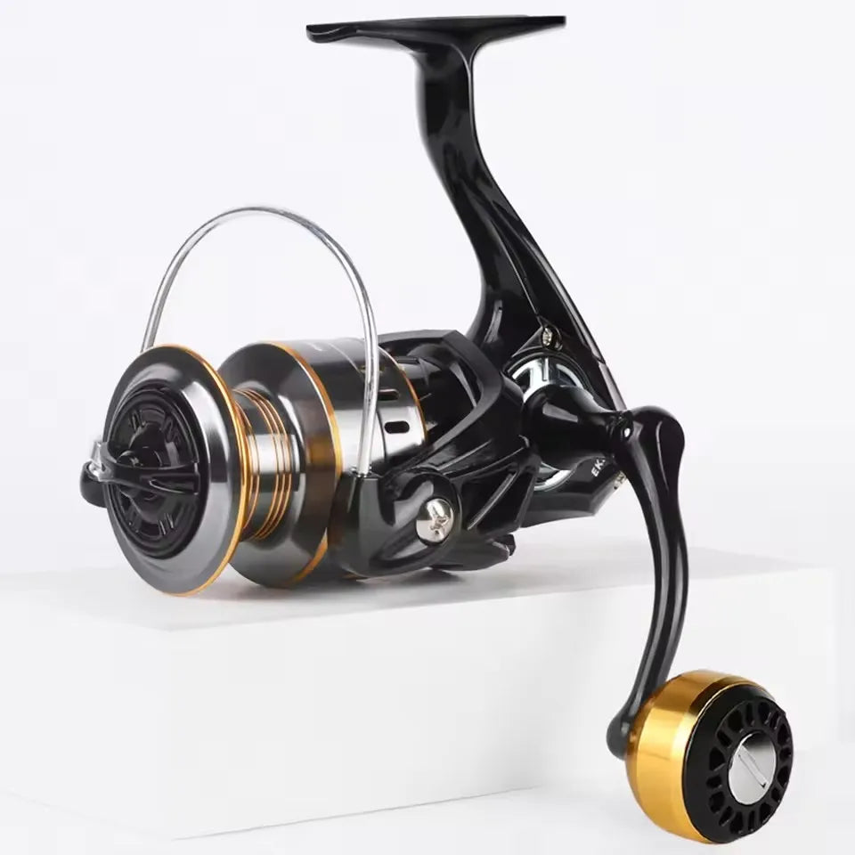 Smooth Waterproof Spinning Reel for Freshwater and Saltwater