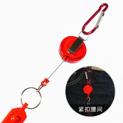 Fishing Clip Tool with Keychain Lock