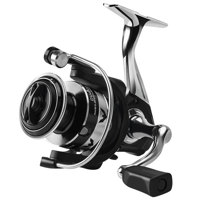 High Speed Sea Bass Reel with Metal Spool and Strong Drag