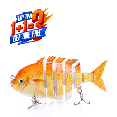 Jointed Swimbait Sinking Wobblers Fishing Set