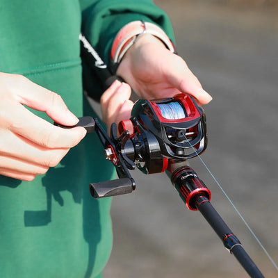 Casting Rod and Reel Combo with Line and Lures