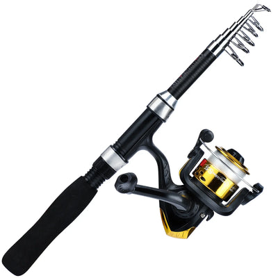 Kids Telescopic Fishing Rod and Reel Set