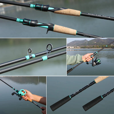 Spinning Rod and Reel Combo for Bass Fishing