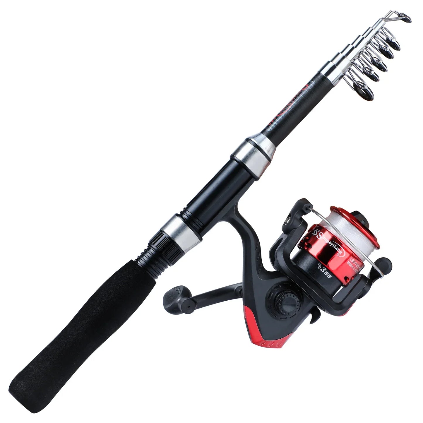 Kids Telescopic Fishing Rod and Reel Set