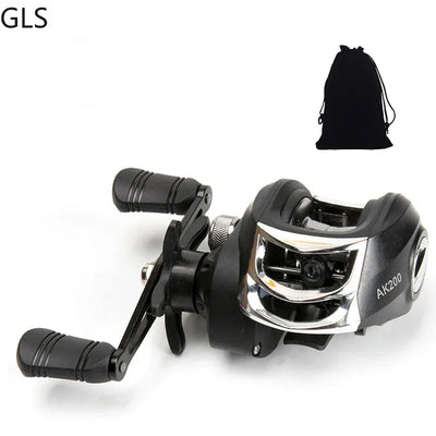 Magnetic Brake Baitcasting Reel with Max Drag Control