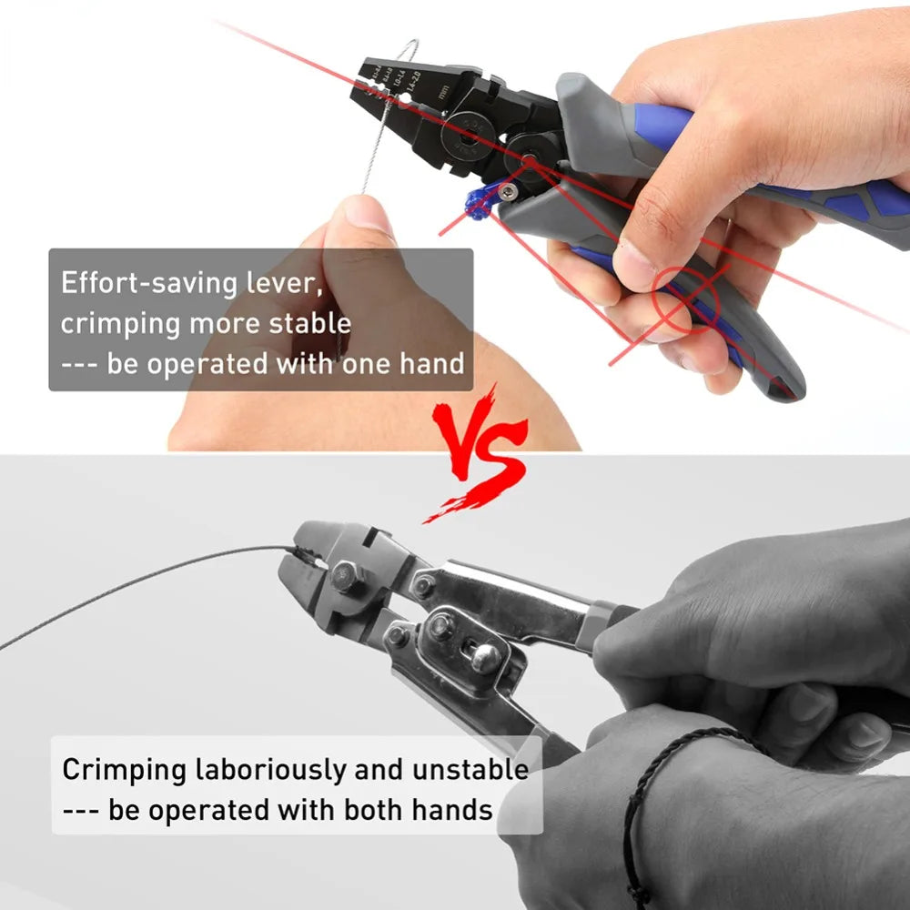 Portable Fishing Crimping and Cutting Tool
