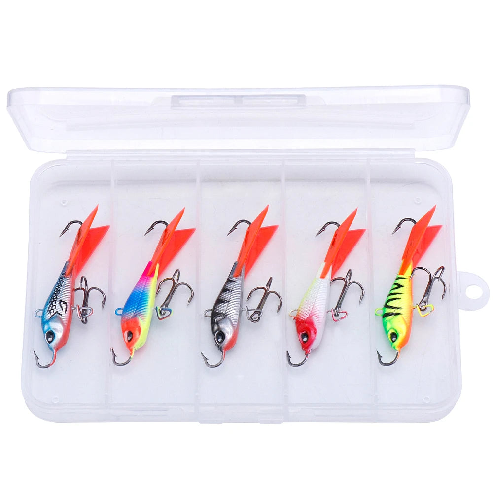 Ice Fishing Jig Set for Winter Swimbait Fishing