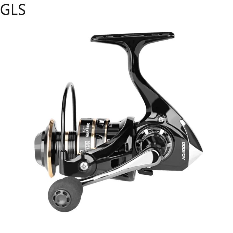 Non-Slip Grip Spinning Reel for Carp Fishing