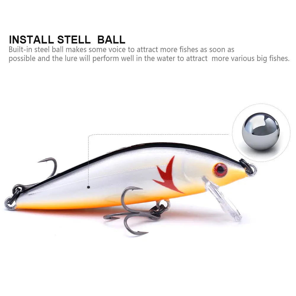 Precision Sinking Jerkbait for Freshwater and Saltwater