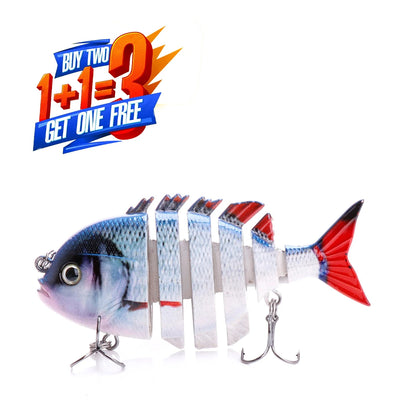 Jointed Swimbait Sinking Wobblers Fishing Set