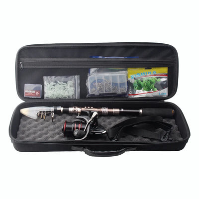 Shockproof Hard Shell Rod Storage Bag