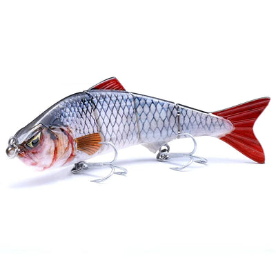 Lifelike Jointed Sinking Swimbait for Pike