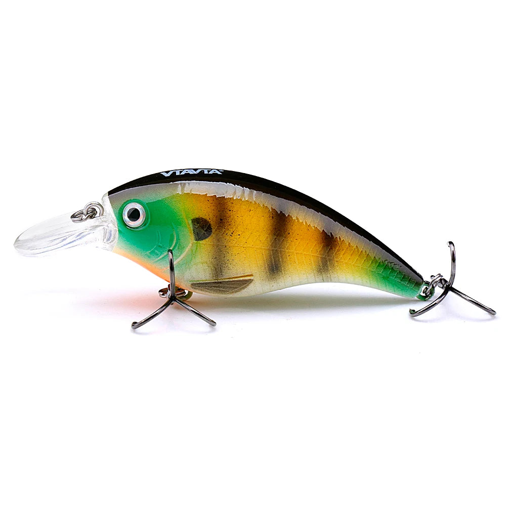 Rattling Floating Minnow Crankbait for Pike