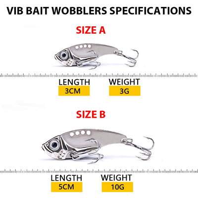 Metal Spinner Spoon Lure Set with Jig Baits