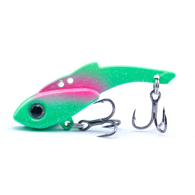 Metal VIB Spoon Jig Lure for Bass and Winter Fishing