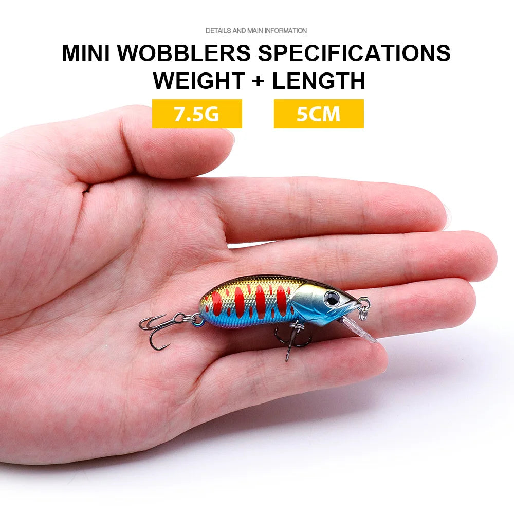Laser Mini Crankbait for Carp and Mandarin Fish