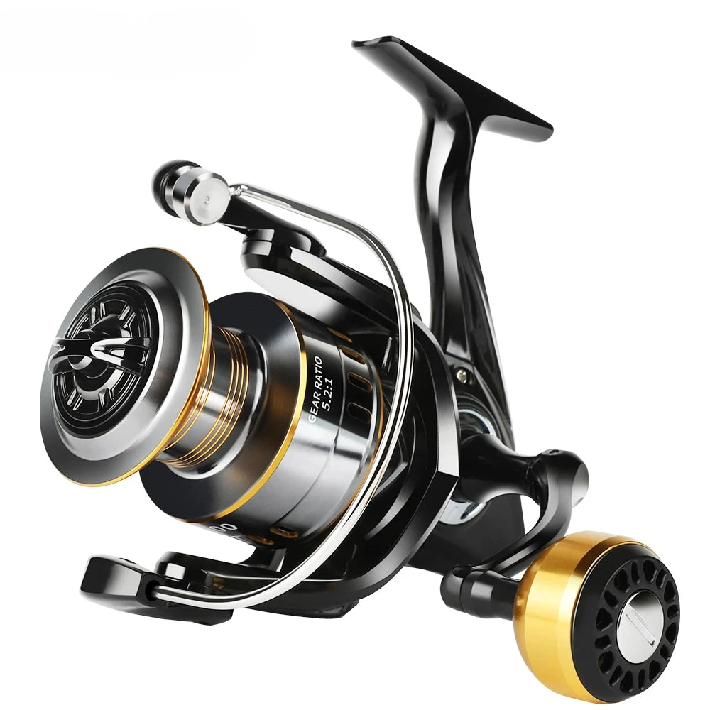 Smooth Waterproof Spinning Reel for Freshwater and Saltwater