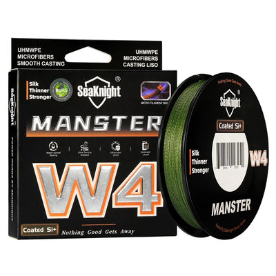 W4 Ultra-Thin 4 Strand Braided Fishing Line