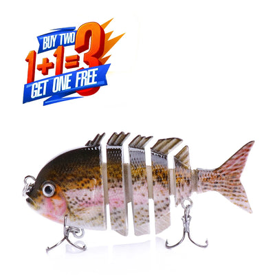 Jointed Swimbait Sinking Wobblers Fishing Set