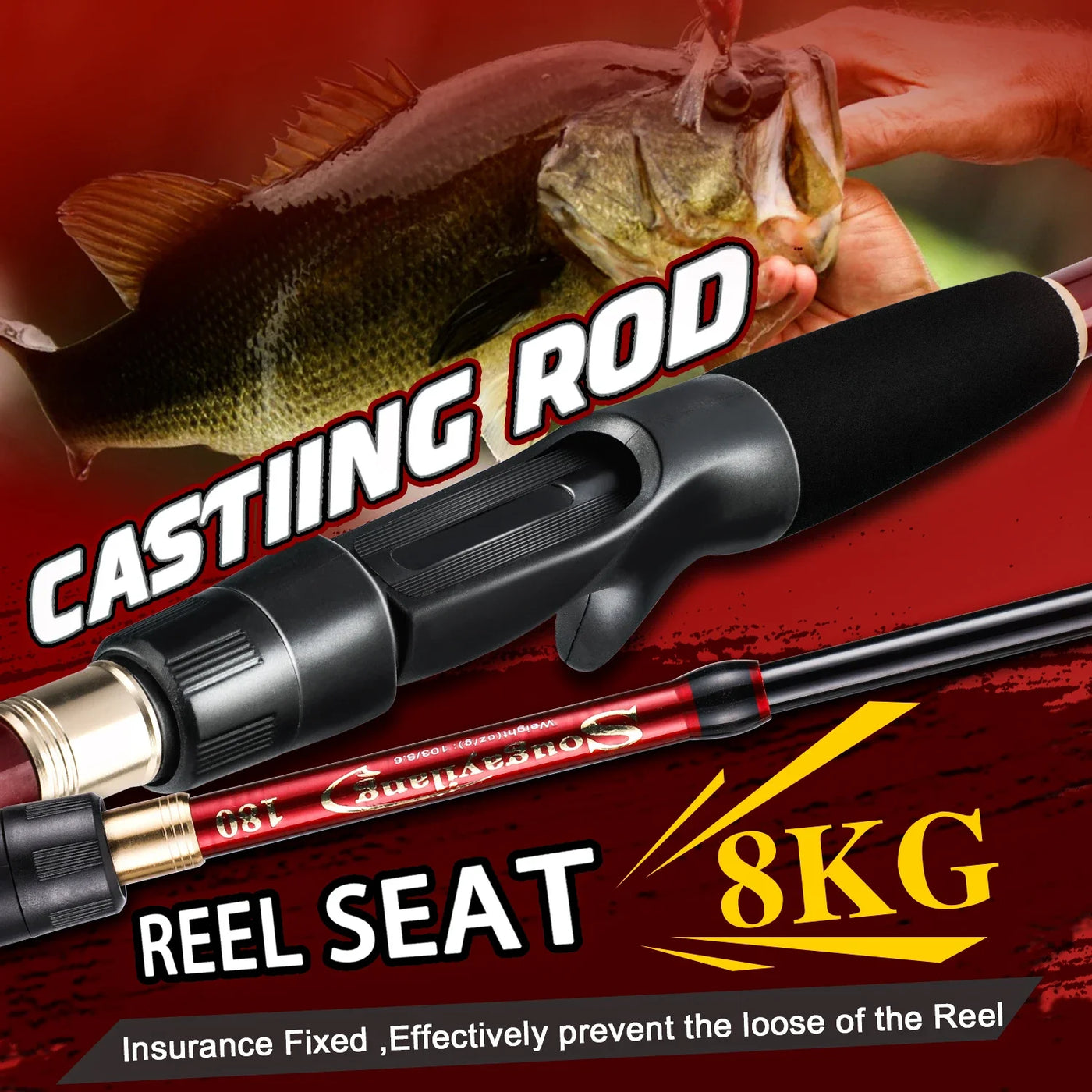 Telescopic Casting Combo for Bass and Trout