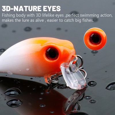 Mini Japanese Style Crankbait for Pike and Bass
