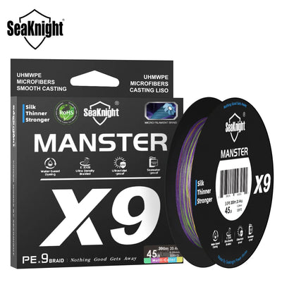 X9 Series Smooth PE Coated Fishing Line