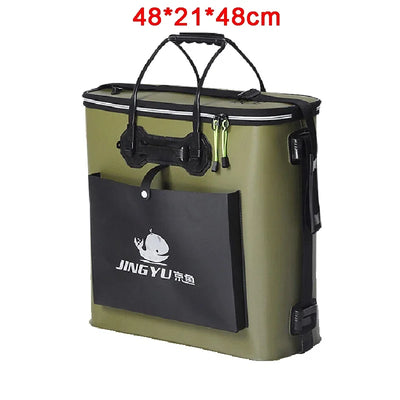 Collapsible Fishing Bucket Portable Water Bag Storage Tank