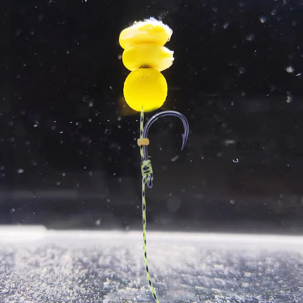 Carp Fishing Leadcore Hooklink with Quick Swivels