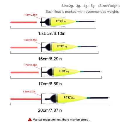 Compact Fir Fishing Floats for Carp