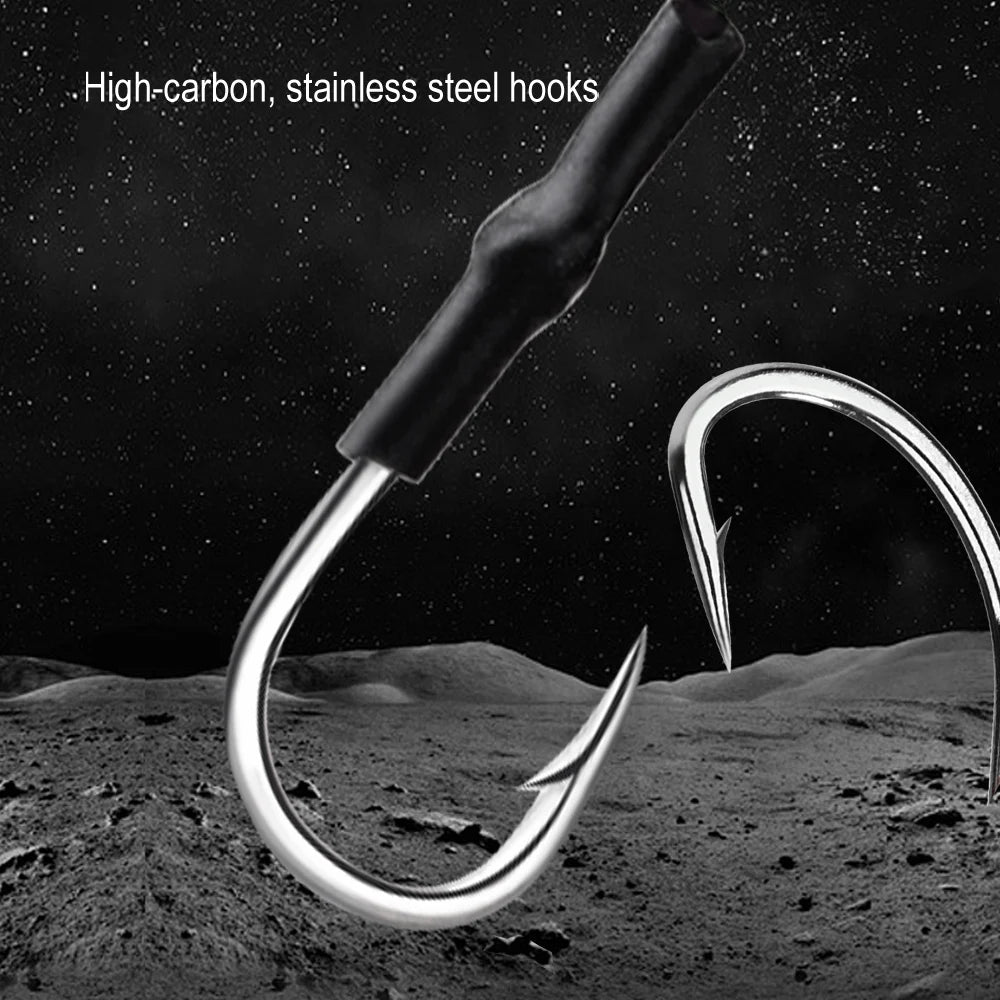 Feeder Trap Cage with Hooks for Outdoor Fishing