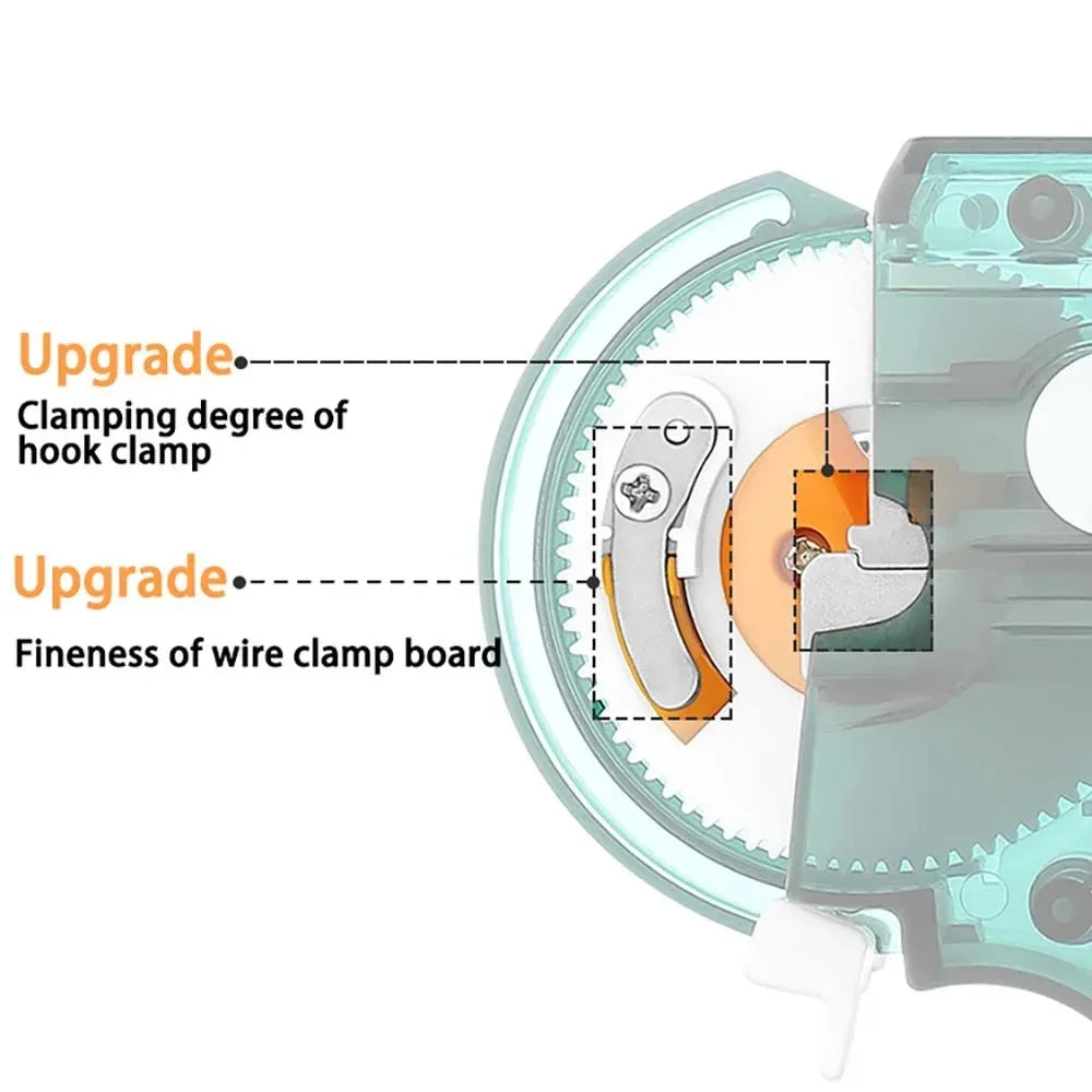 Automatic Hook Tying Device for Fishing Line