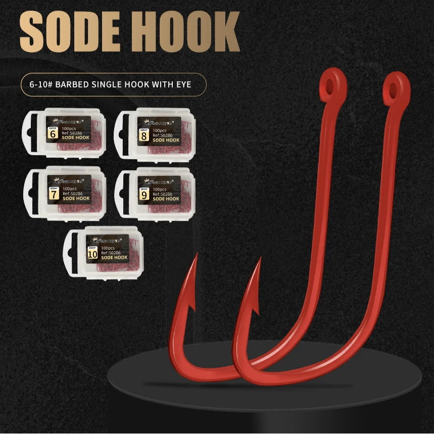 High Carbon Hooks for Carp and Fly Fishing