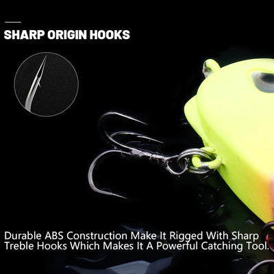 3D Glide Bait Sinking Wobbler for Deep Fishing