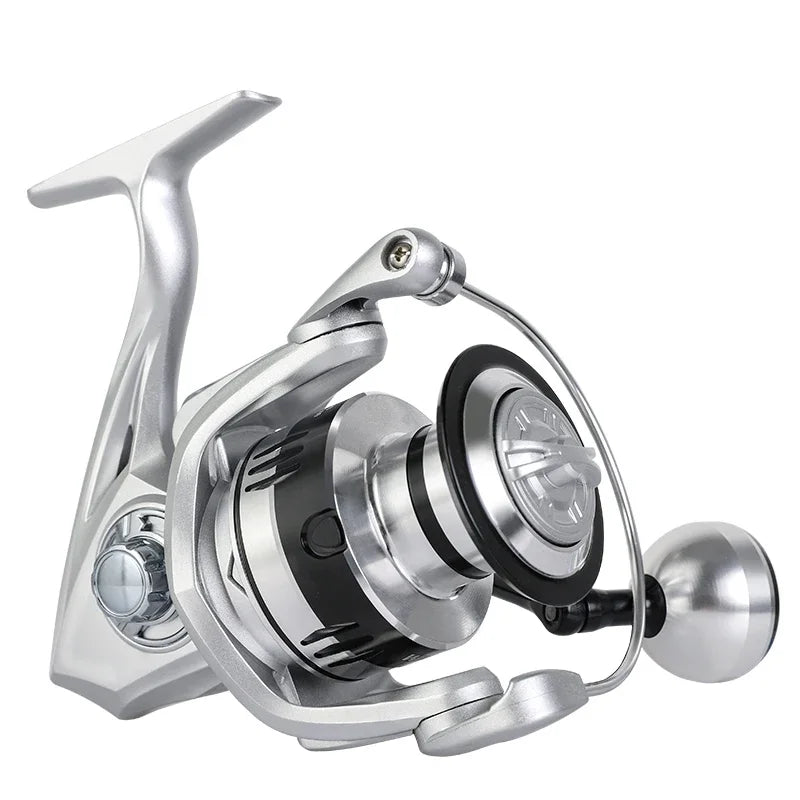 High Drag Saltwater Spinning Reel with Metal Handle