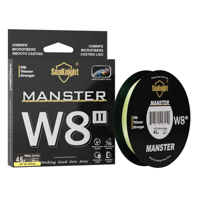 W8II Silicon Coated Braided Fishing Line