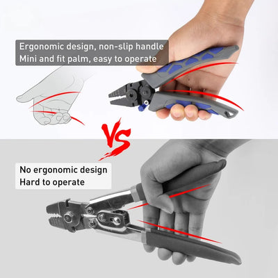 Portable Fishing Crimping and Cutting Tool