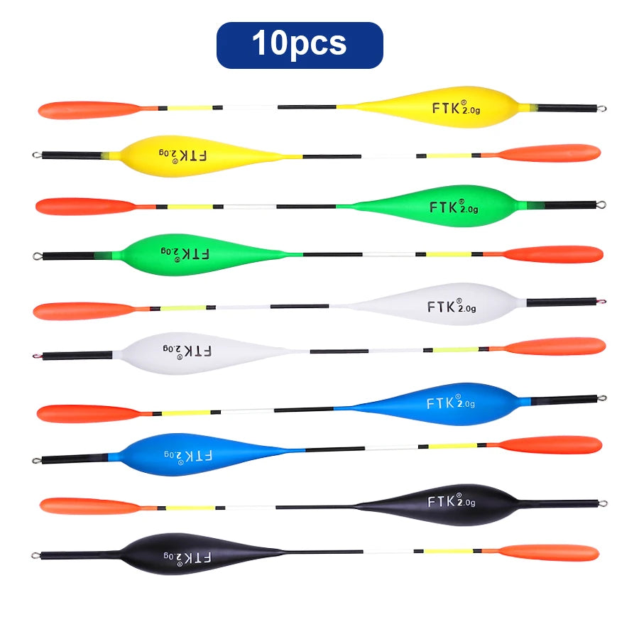 Tall Fir Fishing Floats for Carp Set