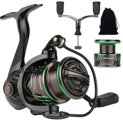 Dual Spool High Speed Carp Spinning Reel with Rocker Arm