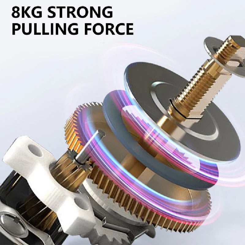 Advanced Baitcasting Reel with Magnetic Brake System