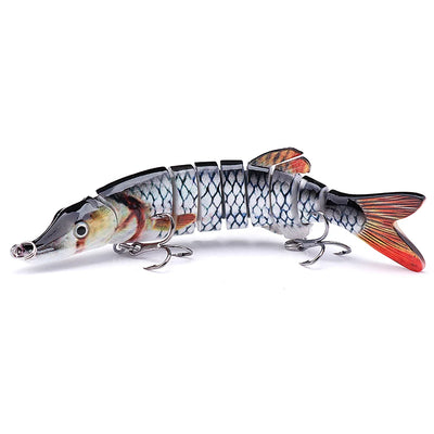 Lifelike Jointed Pike Swimbait for Sea Fishing