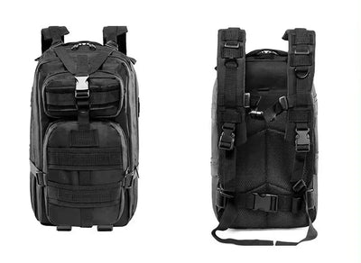 Fishing Tactical Backpack - Camouflage Nylon 3P for Hiking & Travel