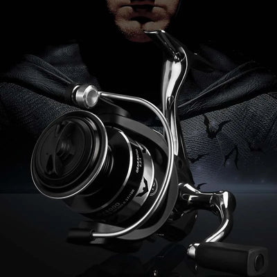 High Speed Sea Bass Reel with Metal Spool and Strong Drag