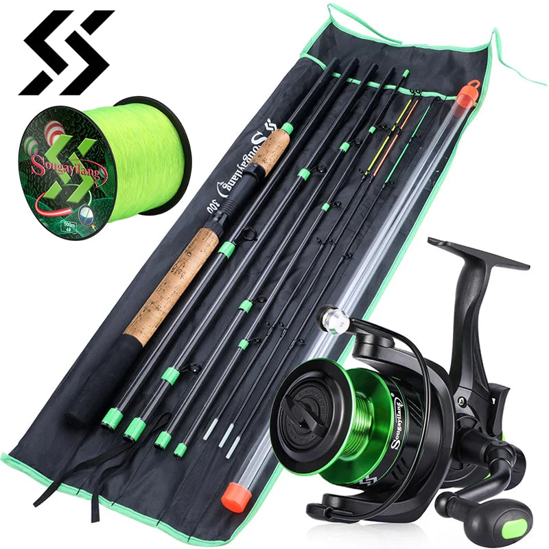 Carp Feeder Rod and Spinning Reel Kit