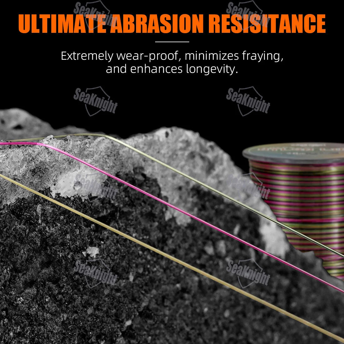 Colormax Nylon Fishing Line Fast Sinking Anti Wear Monofilament