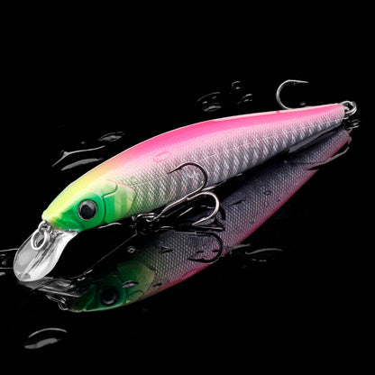Magnetic Minnow Lures with Holographic Finish