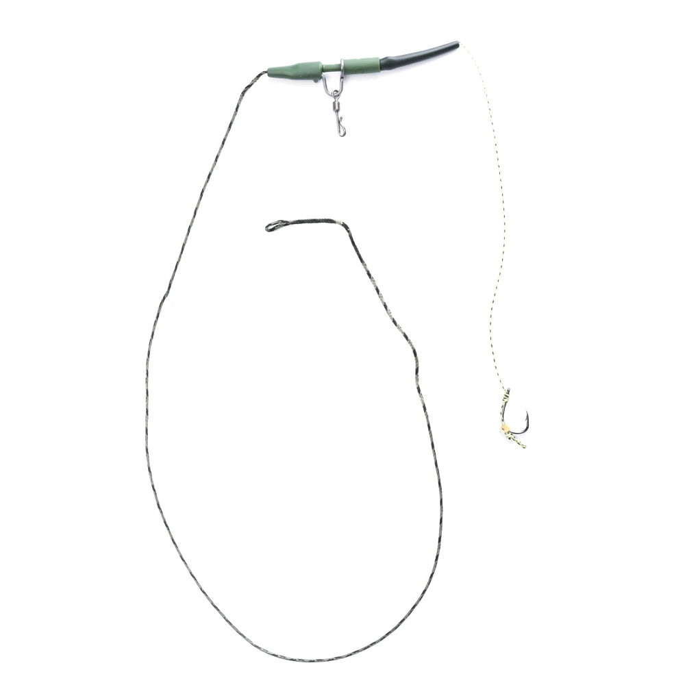 Carp Fishing Leadcore Hooklink with Quick Swivels